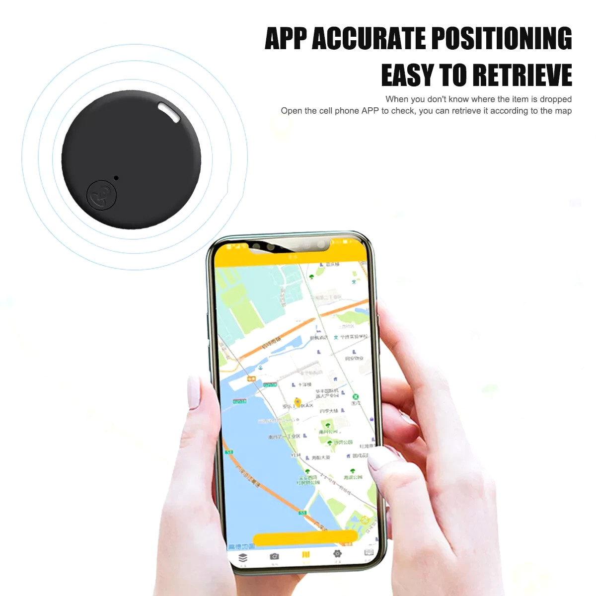 Bluetooth Mini GPS Location Device Tracking Air Tag Key Pet Child Finder Tracker