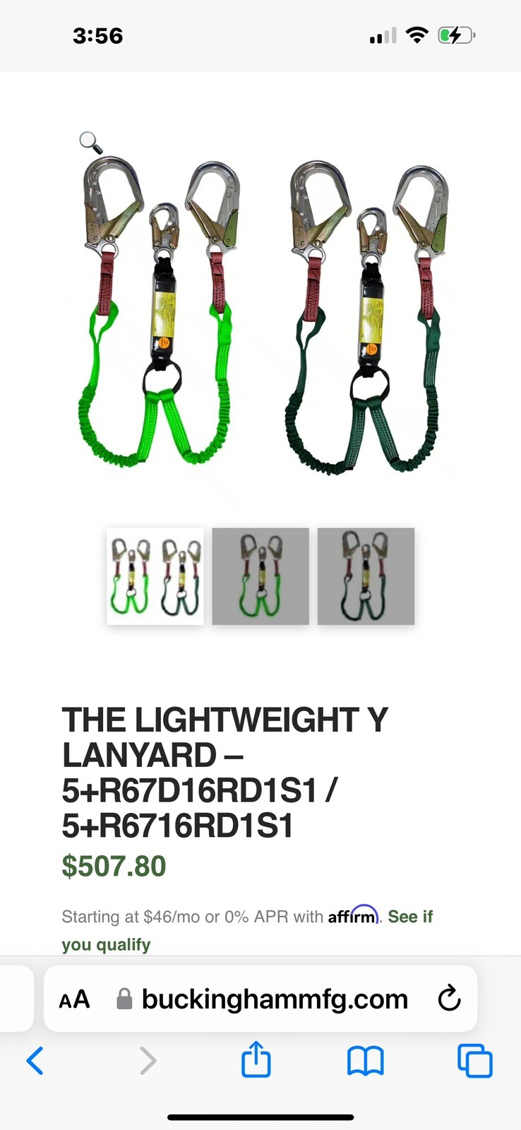 buckingham harness