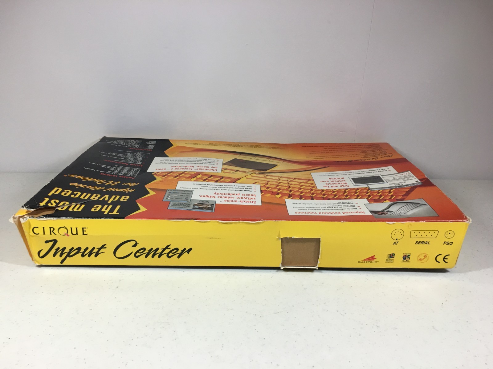 Cirque Input Center Model 360 Computer Keyboard Vintage New in Open Box