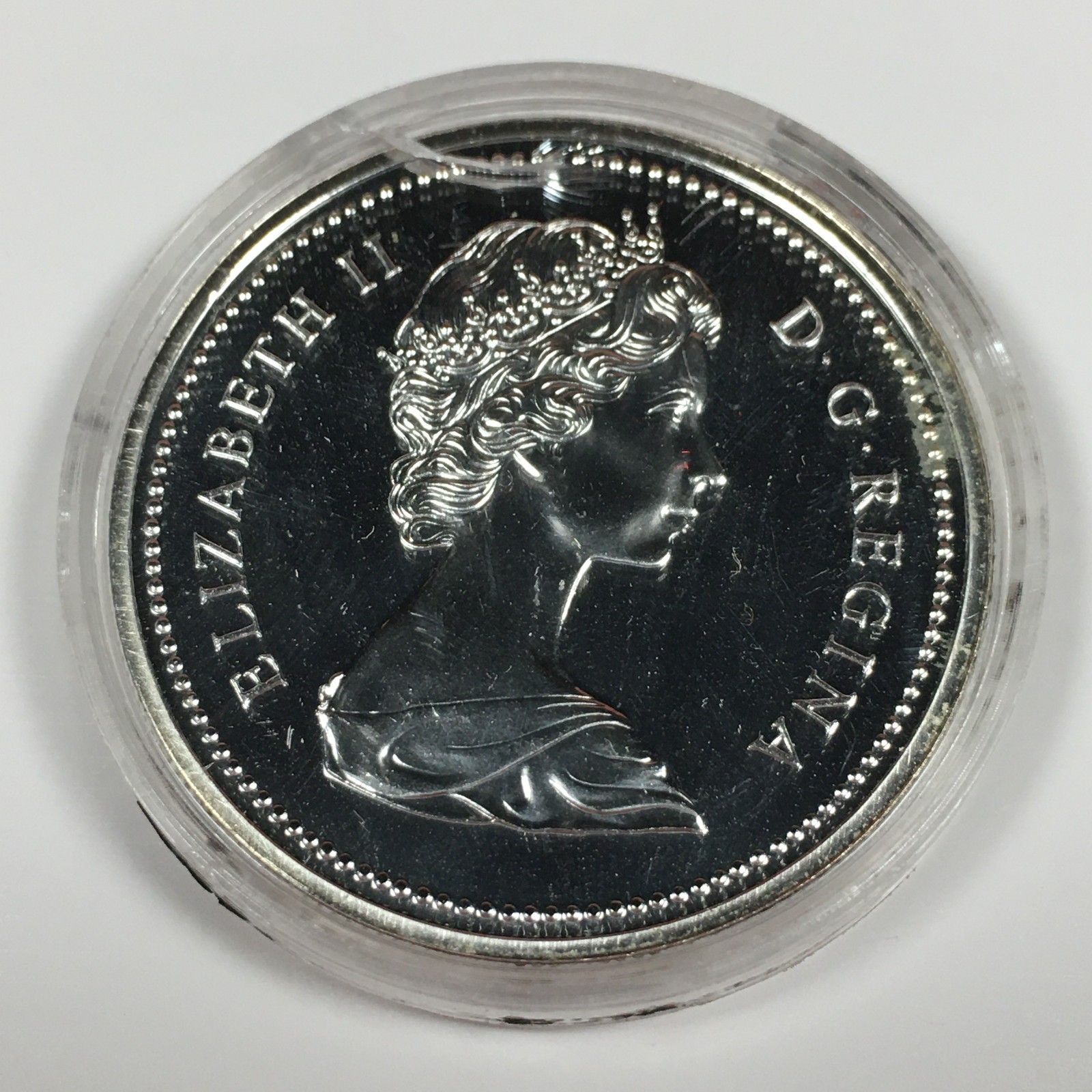 1974 Canada Silver Dollar - Winnipeg - KM#88a .375 ASW - 8252-SF