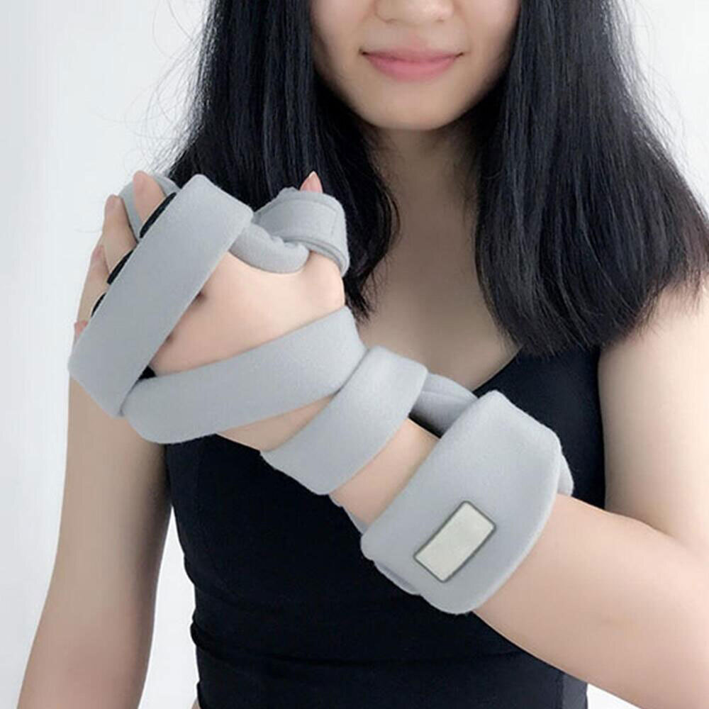 Unisex Adjustable Resting Hand Splint Stroke Hand Splint for Sprain Training USA