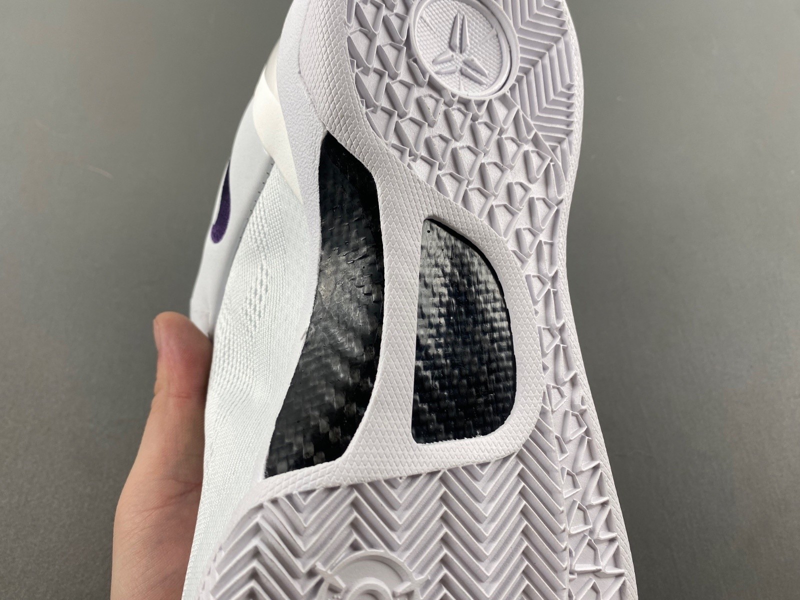HF9550-100 Kobe VIII 8 Protro Lakers Home White Court Purple Gold