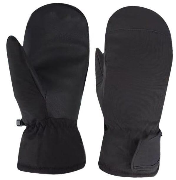 INOGIH Winter Outdoor Waterproof-Windproof Ski-Gloves for Medium Black