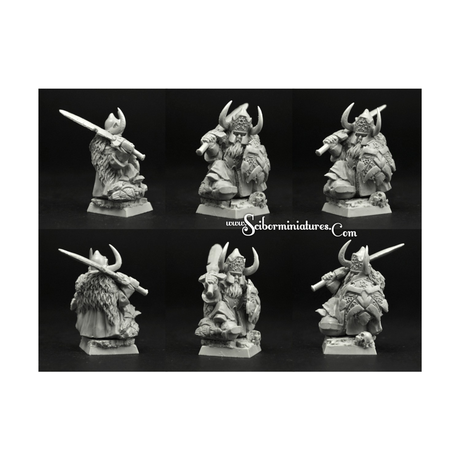 Scibor Fantasy Mini 28mm Moscal Lord #5 Pack New