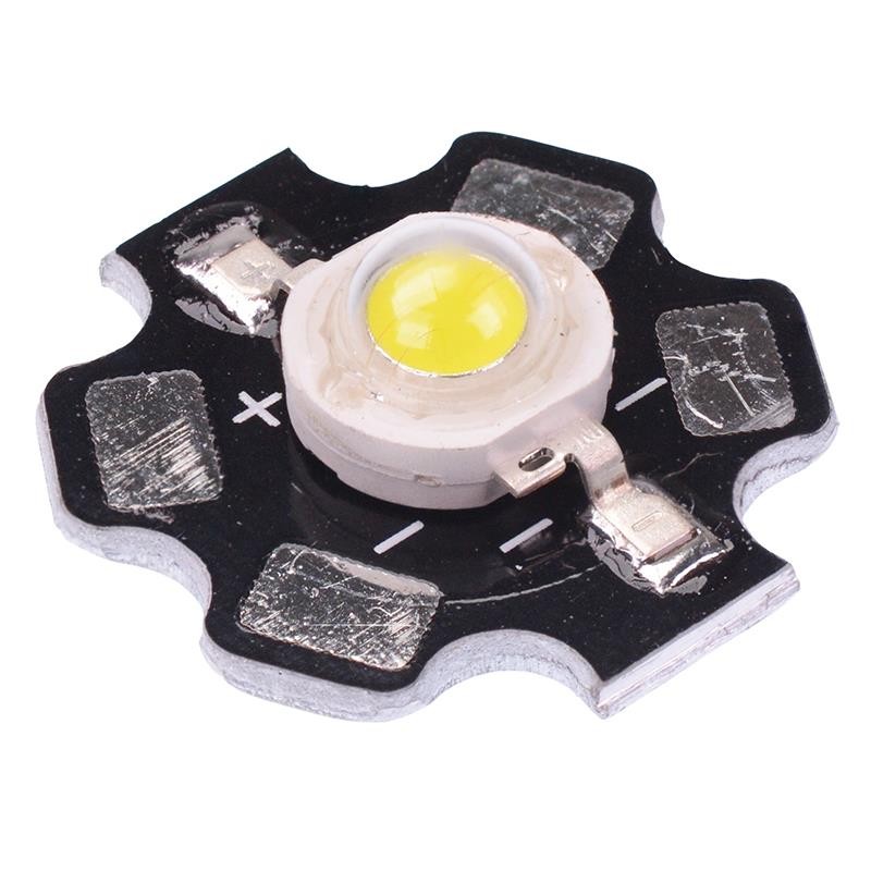 10 x Warm White 3W High Power LED 210lm 135°
