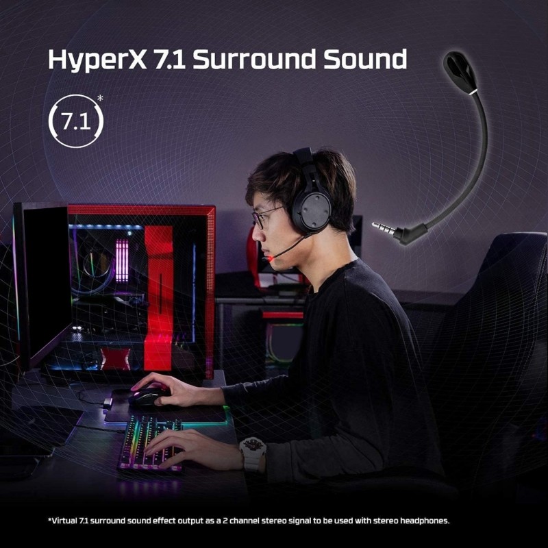 Cloud Flight / Flight S Wireless Gaming Headset 3.5mm Microphone Boom