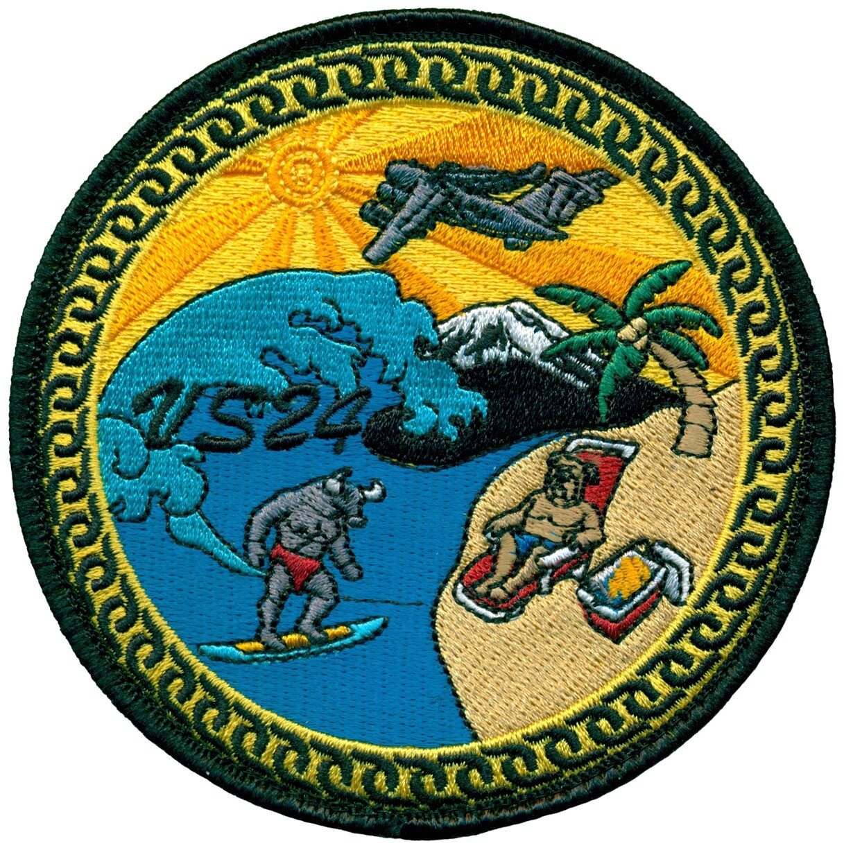 USAF 6th AIRLIFT SQUADRON – VALIANT SHIELD 2024 PATCH