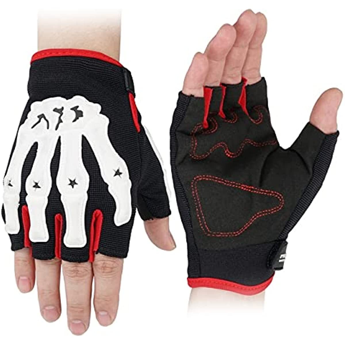 Fingerless Half-Finger Tactical Gloves Motorcycle Driving Gloves Riding Gloves