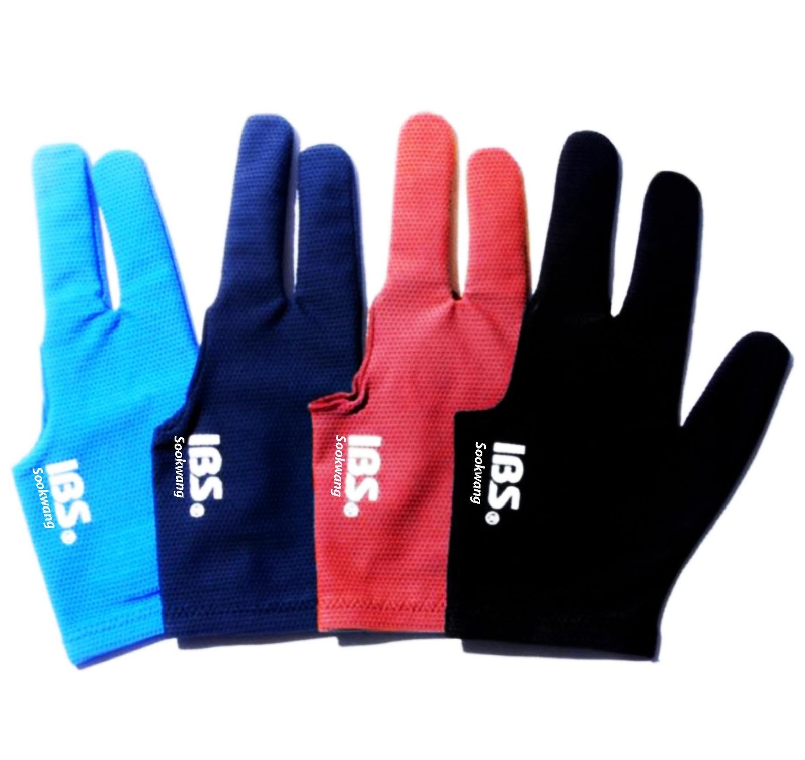 Juego guantes de billar – Guante de billar zurdos con dedos, malla transpirable