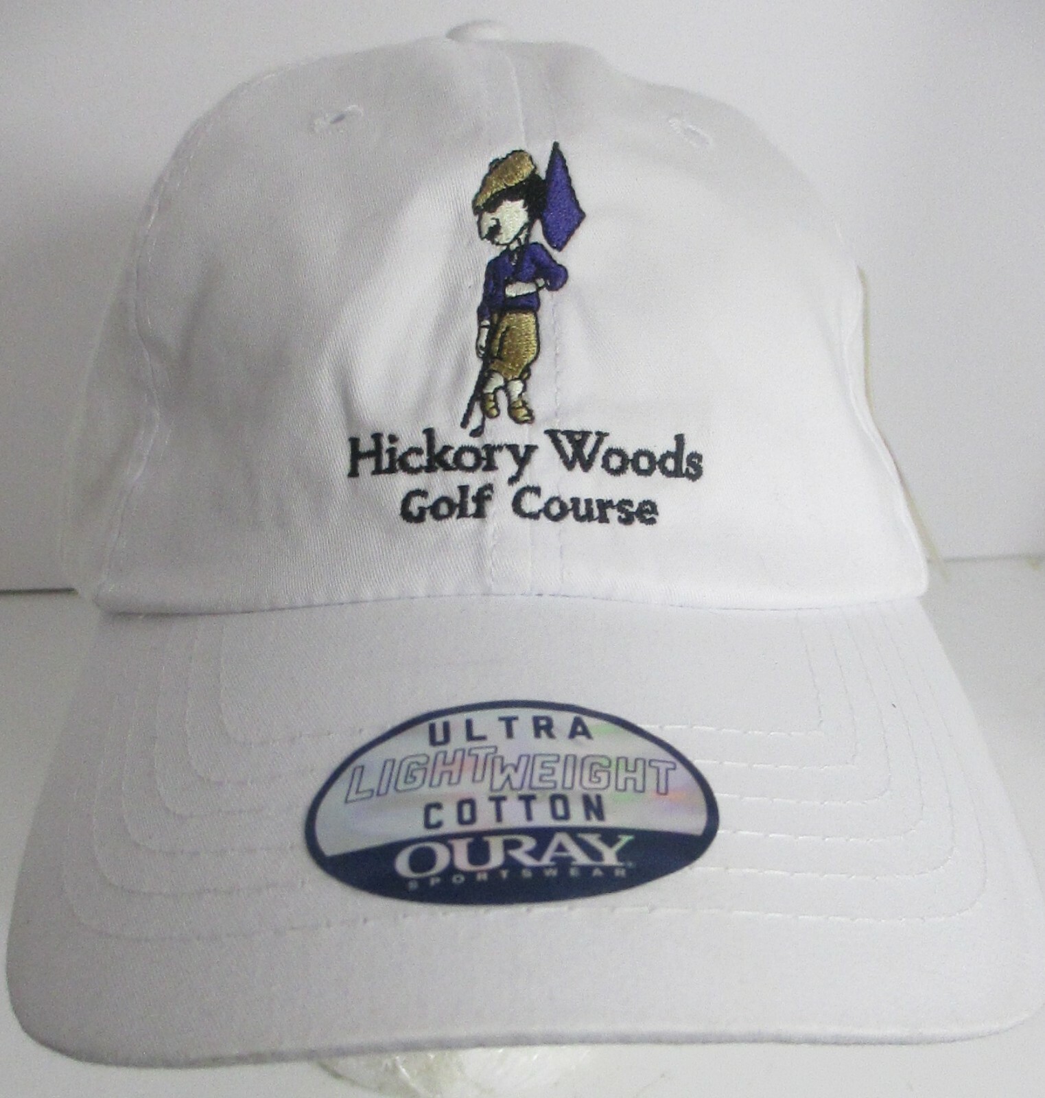 Hickory Woods Golf Course Hat  Loveland Ohio General Data Sponsor Cap