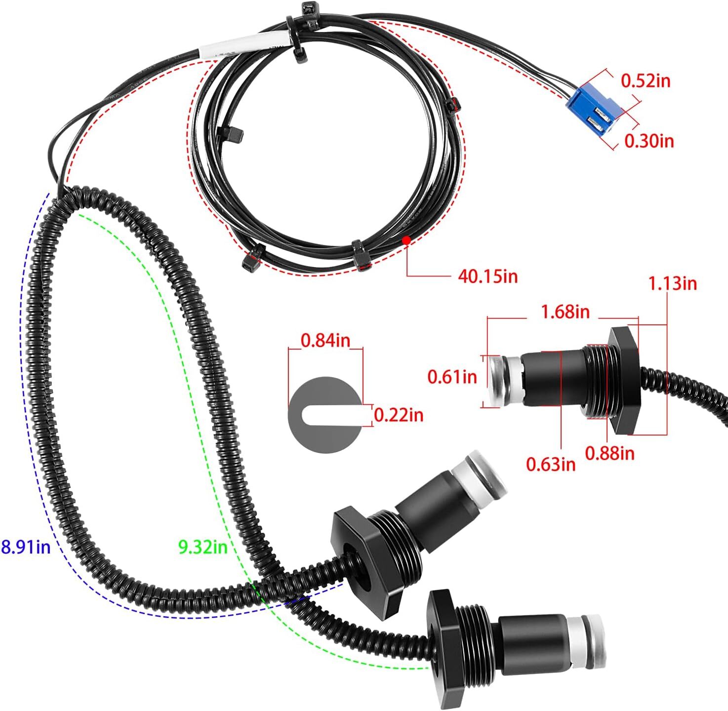 R0457400 High Limit Switch Wire Harness Assembly or Zodiac Jandy Legacy LRZE LXi