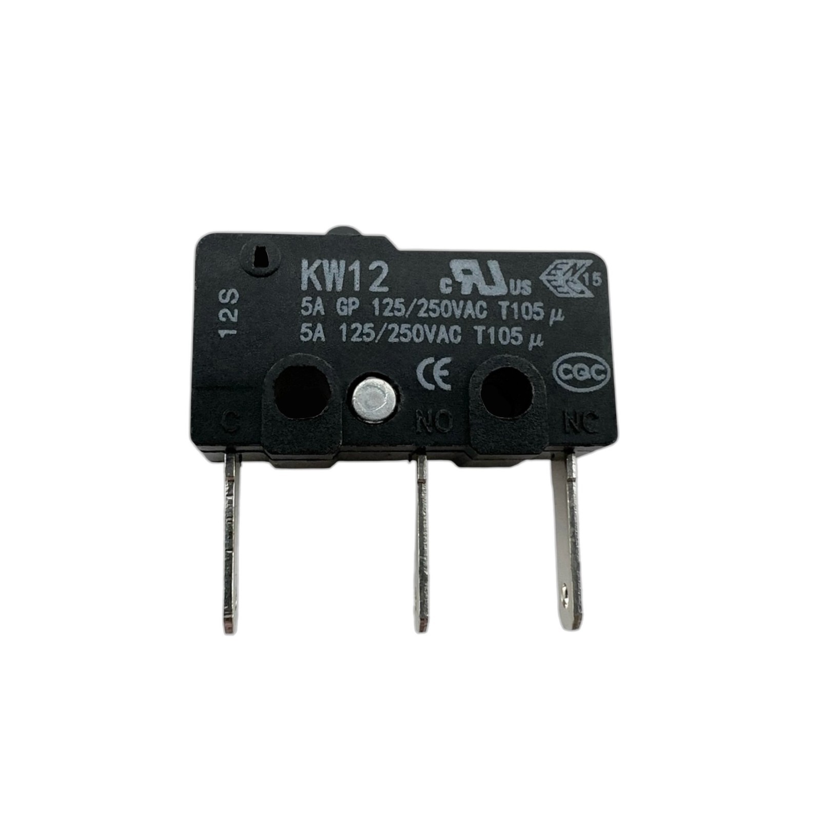 KW12 QIAOH Long 3-Pin Limit Micro Switch 5A 125/250VAC T105