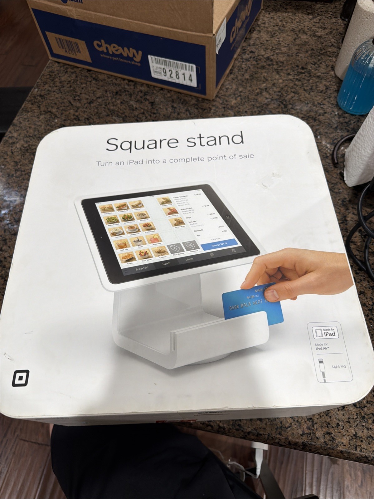 Square Stand POS Terminal Kit iPad Air, iPad 4th Gen, iPad 2, And iPad 3rd Gen