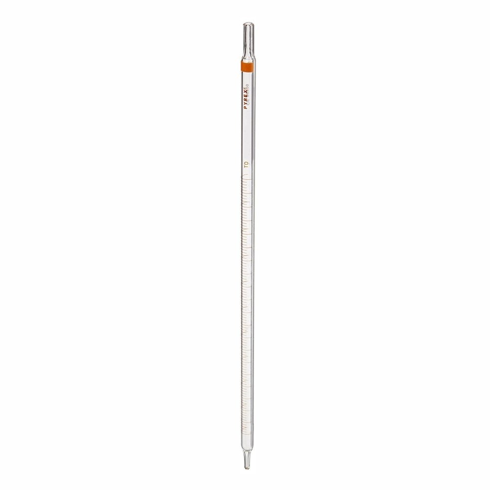 PYREX #7065-25, 25mL Reusable Measuring Pipets, TD, Color-Coded