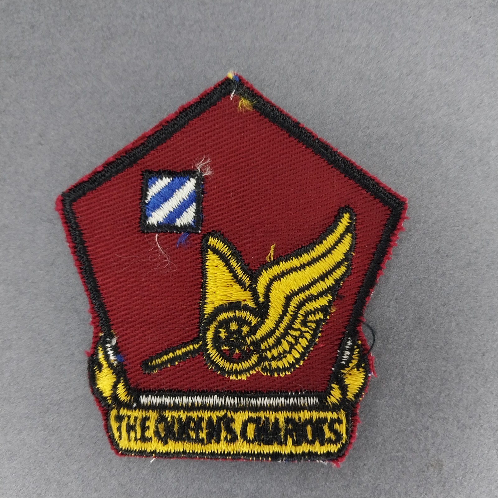 35th Transportation Battalion The Queens Chariots 3 1/4" Patch