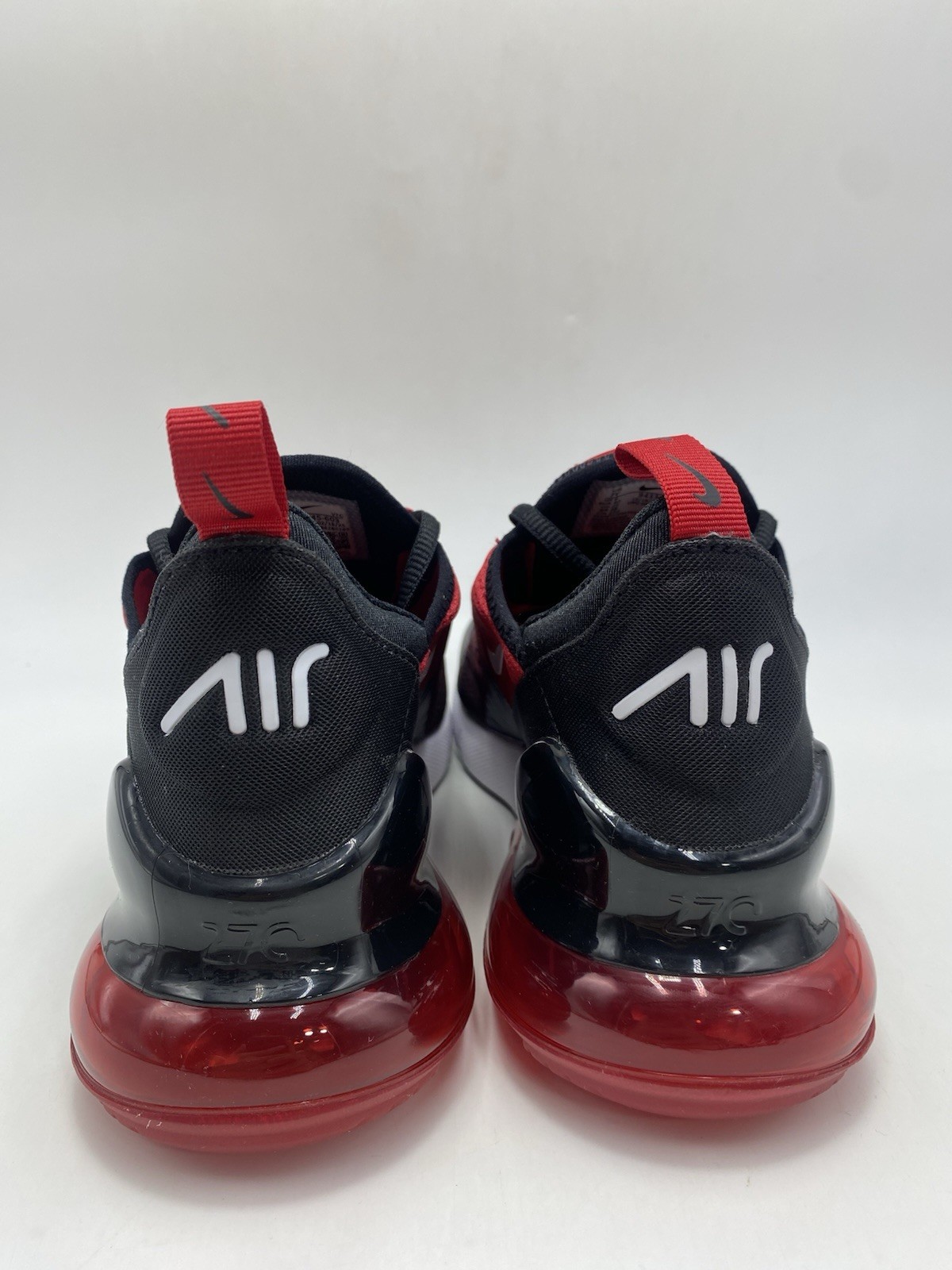 Nike Air Max 270 (GS) Gym Red White Black (943345 603) Size 5Y