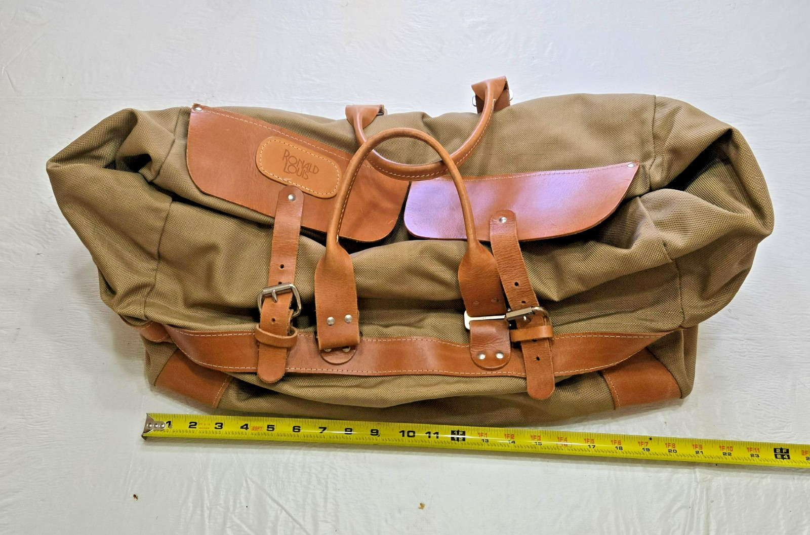 Ronald Louis weekender bag
