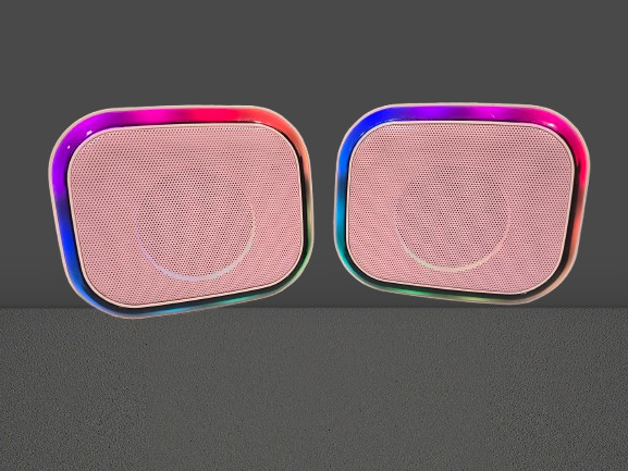 [LOT OF 2] Portable Bluetooth Speakers for Kids  FAST FREE SHIPPING b