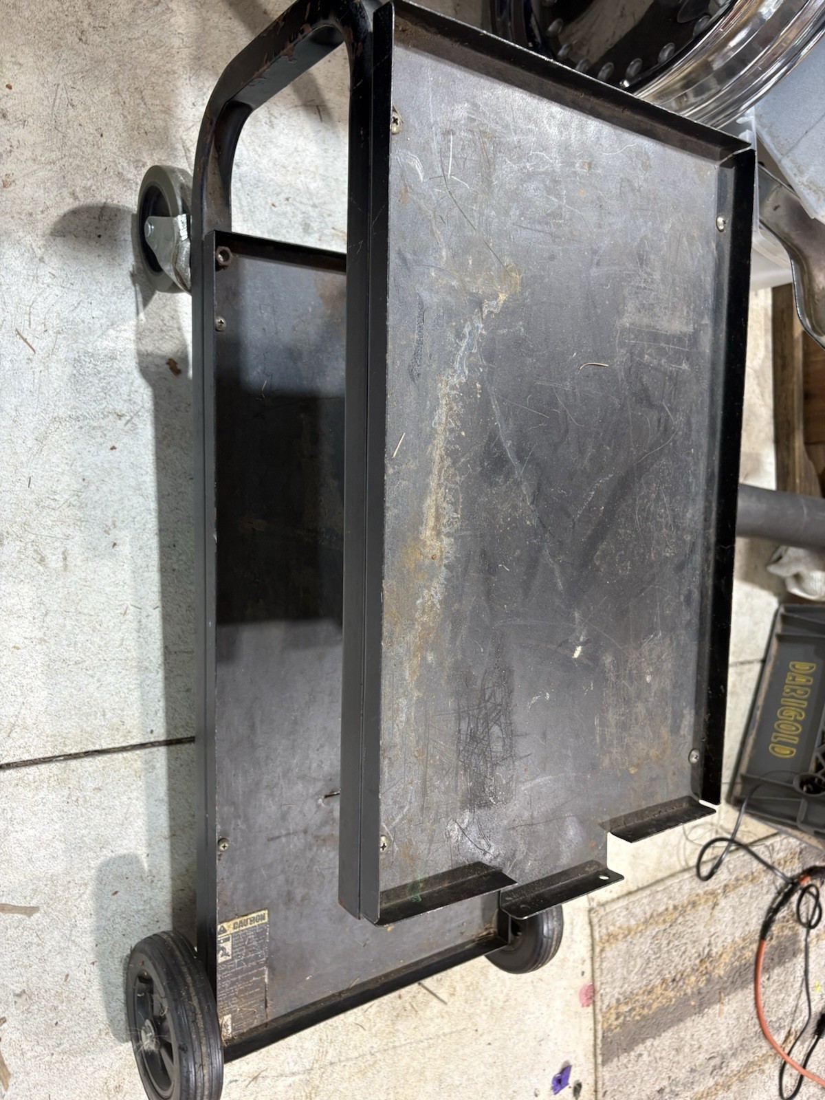 welding cart wheels