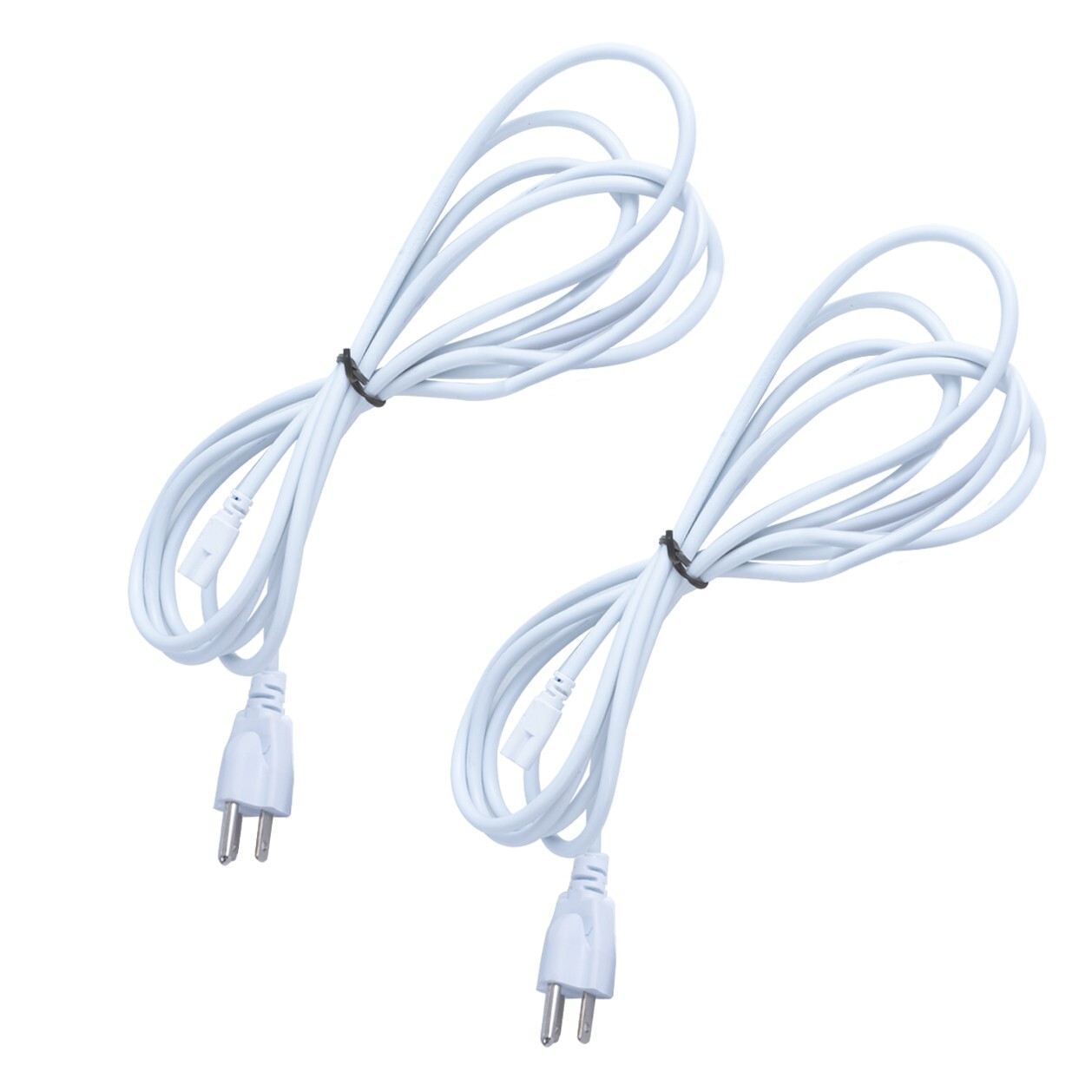 2 PACK 10FT POWER CABLE no Switch T8 T5 Integrated LED Tube Light Replacement