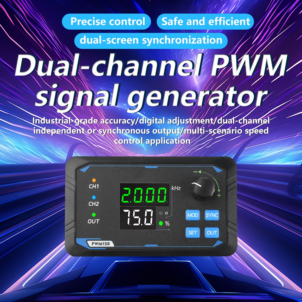 1Hz-150kHz PWM Pulse Frequency Duty Cycle Adjustable Module Signal Generator