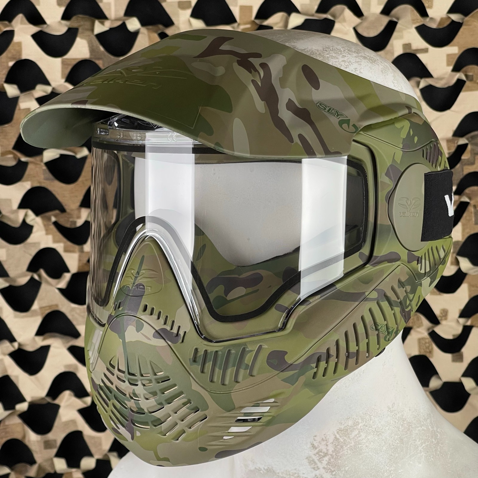 NEW Valken MI-7 Thermal Paintball Mask - Multicam