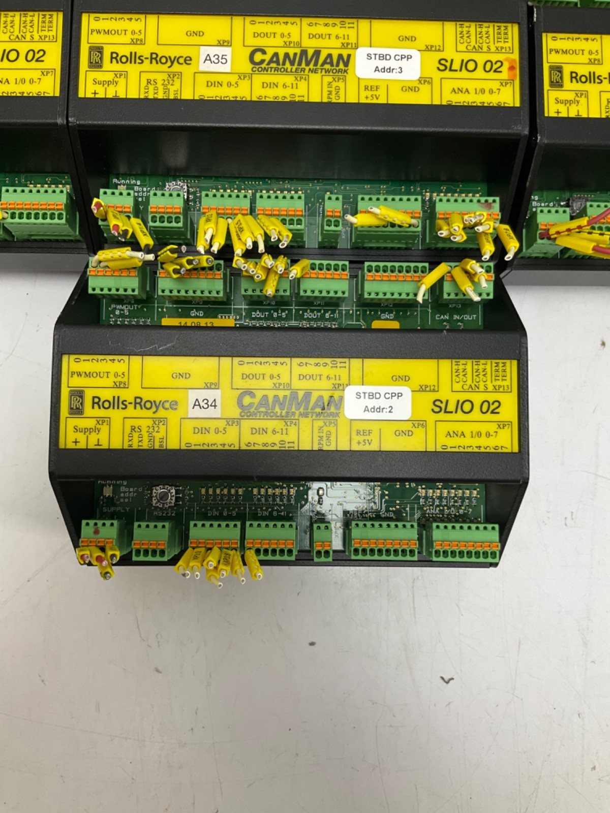 ROLLS ROYCE SLIO 02 CANMAN CONTROLLER NETWORK