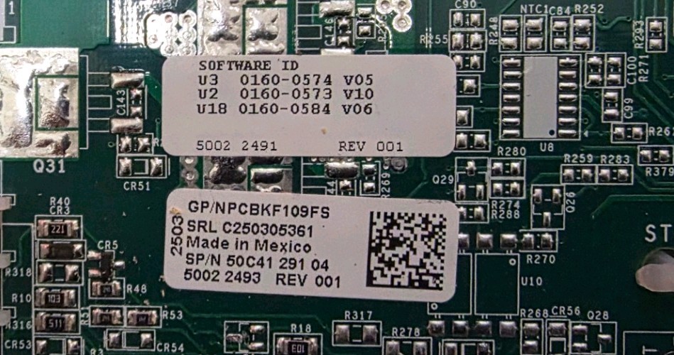 WHITE RODGERS PCBKF109FS 2-STAGE INTEGRATED FAN SERVICE CONTROL BOARD