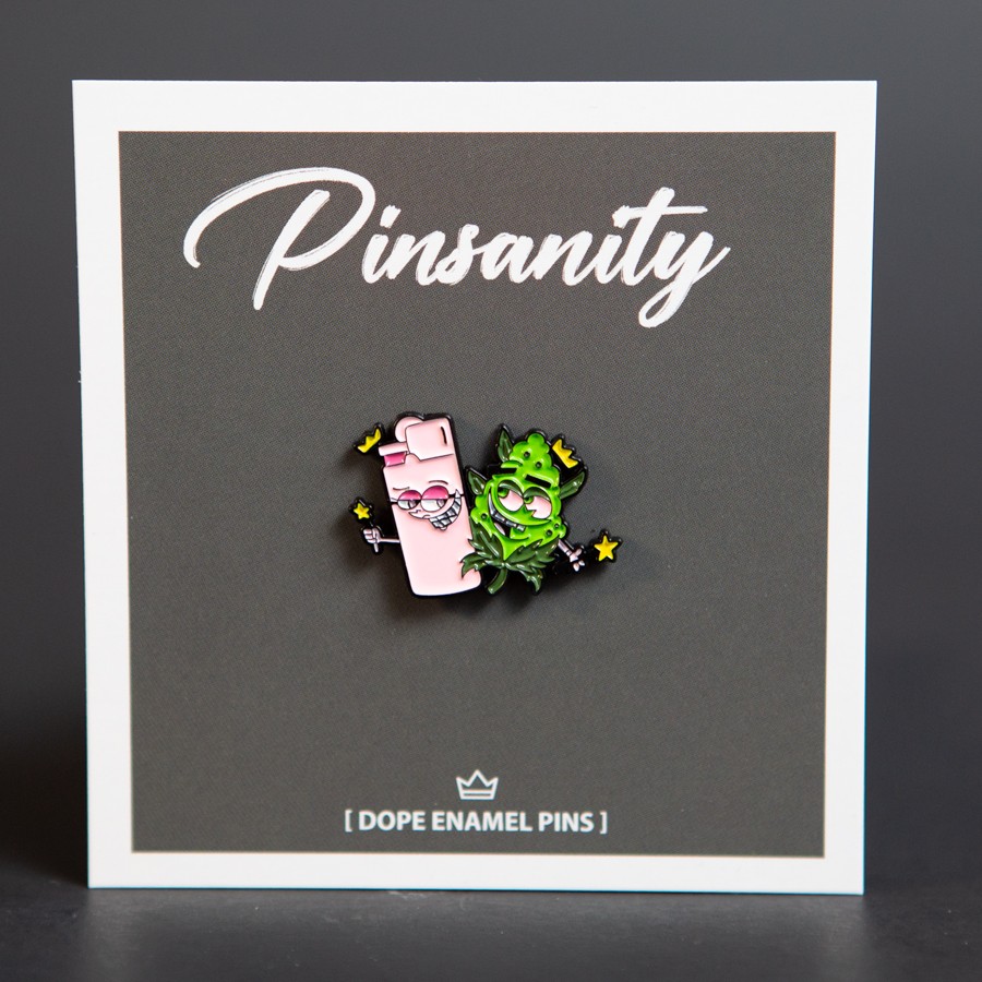Cosmo and Wanda Weed Pin - Fast Shipping from USA - Brooch - Fairly Oddparents