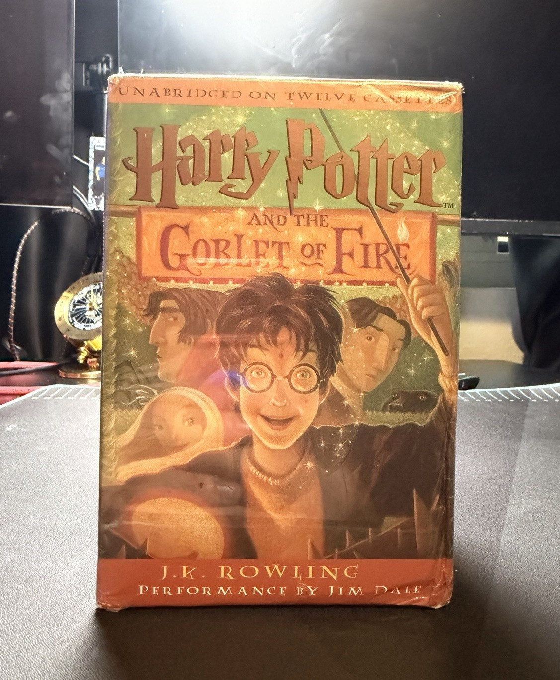 NONOPENED Harry Potter and the Goblet of Fire Unabridged Audiobook Cassette coll