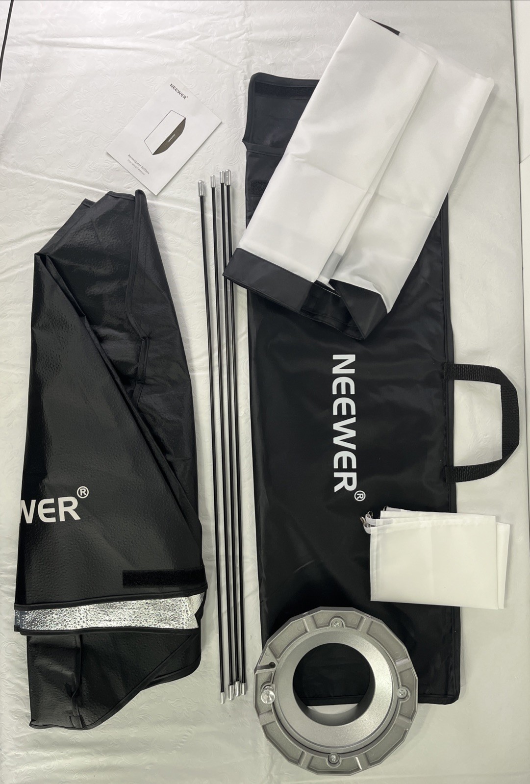 NEEWER 24''x35'' Rectangular Monolight Softbox SF6090-B, Bowens Mount, Diffuser