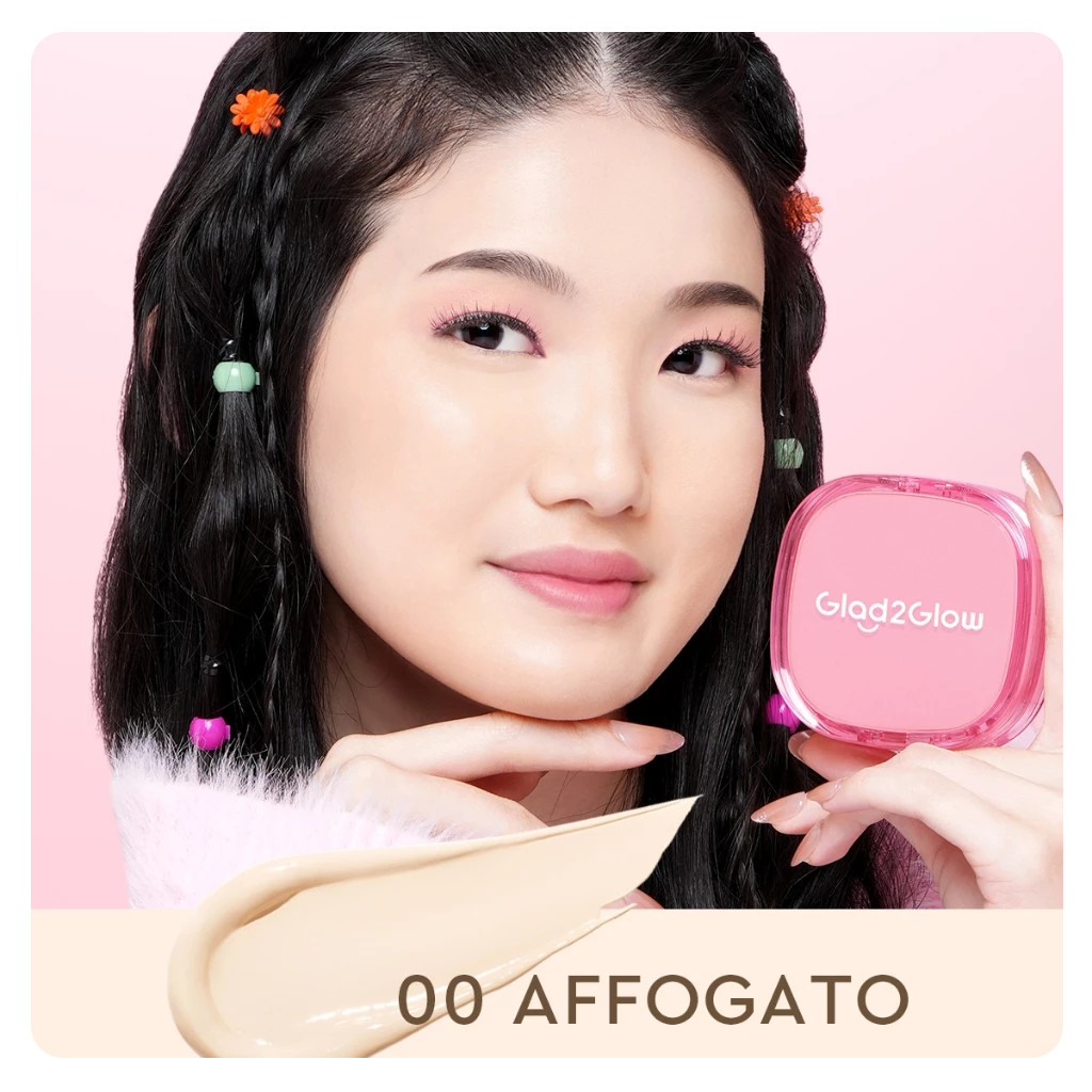 Glad2Glow Perfect Cover Cushion Foundation full coverage oil Control Concealer