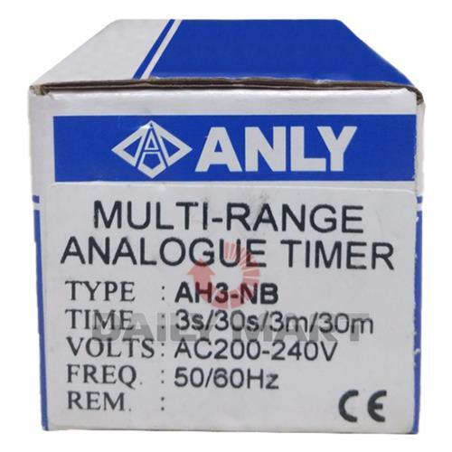 New In Box ANLY AH3-NBTime Relay AC220V