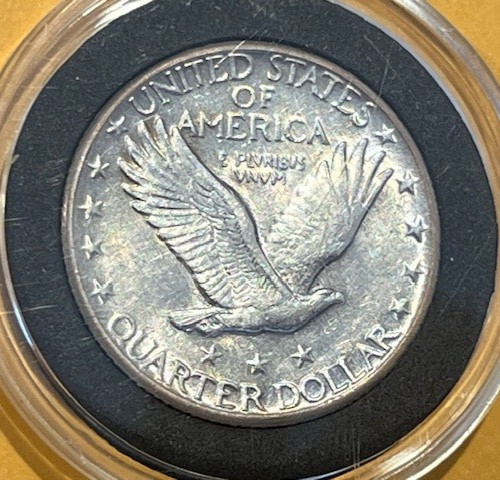 1930 Standing Liberty Quarter _ in Capsule_ Very nice condition!
