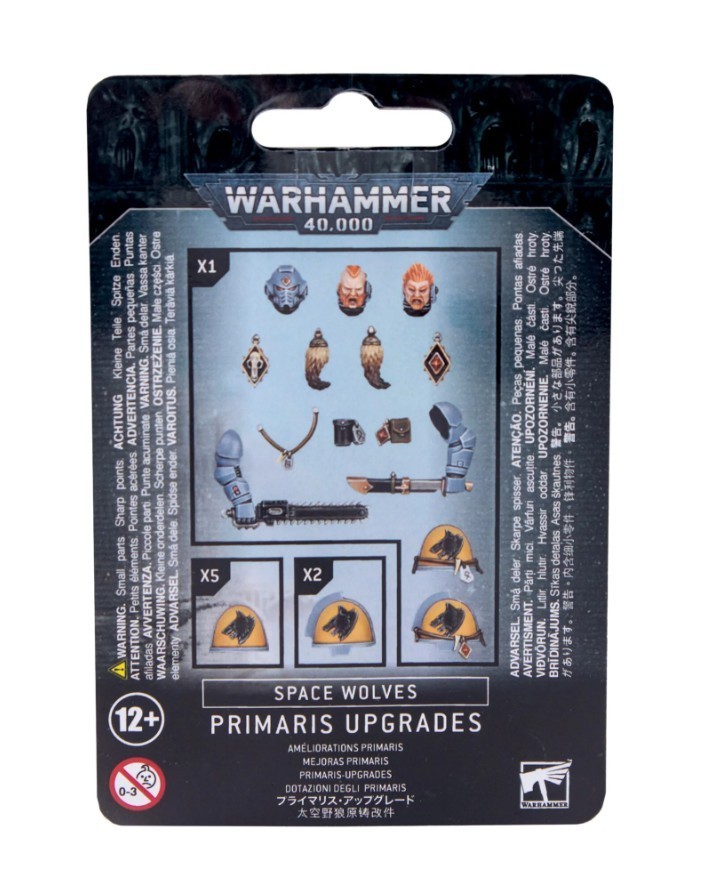 Space Wolves: Primaris Upgrades - Warhammer 40K - Brand New, Factory Sealed