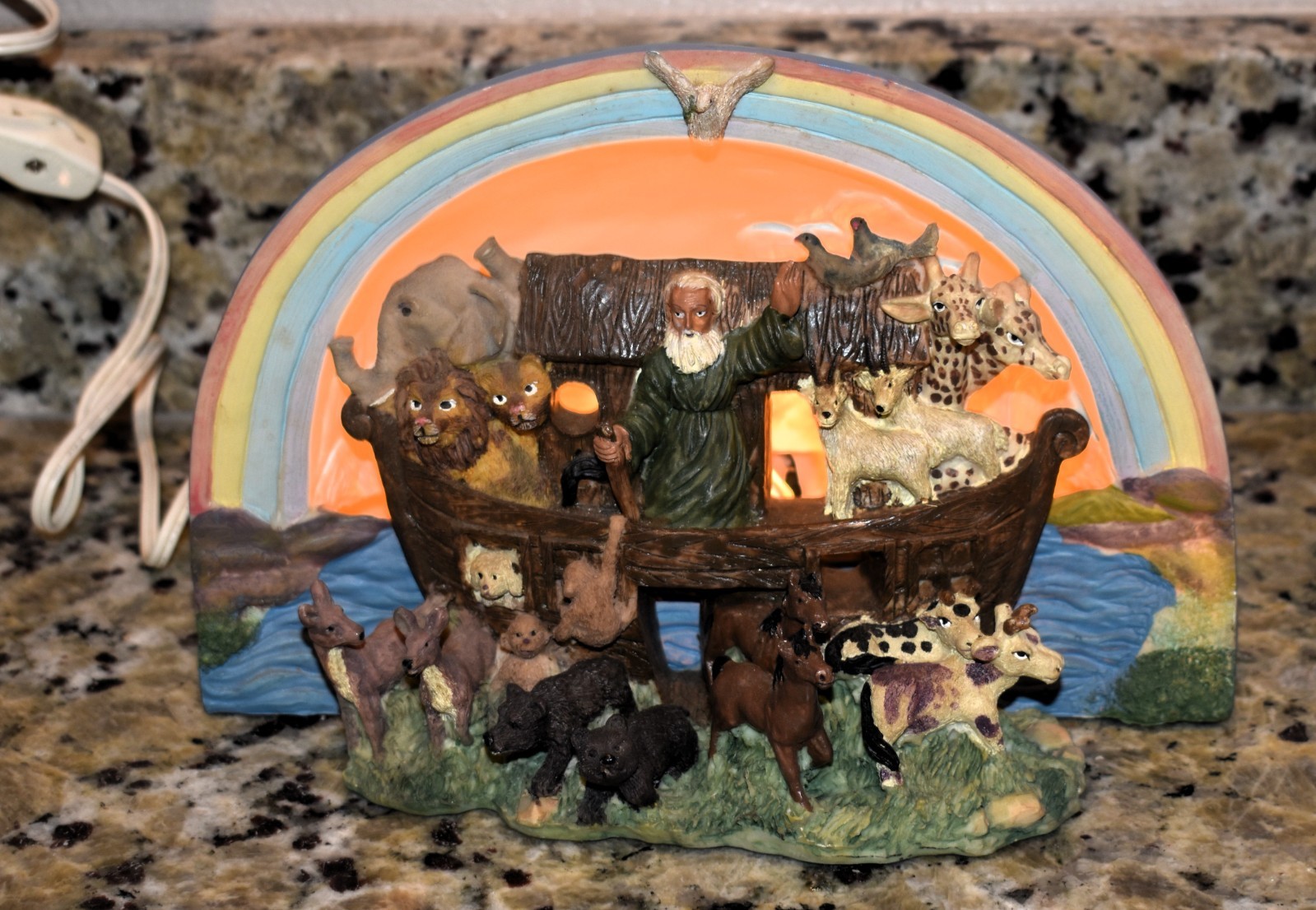 Noah's Ark Tabletop Nightlight