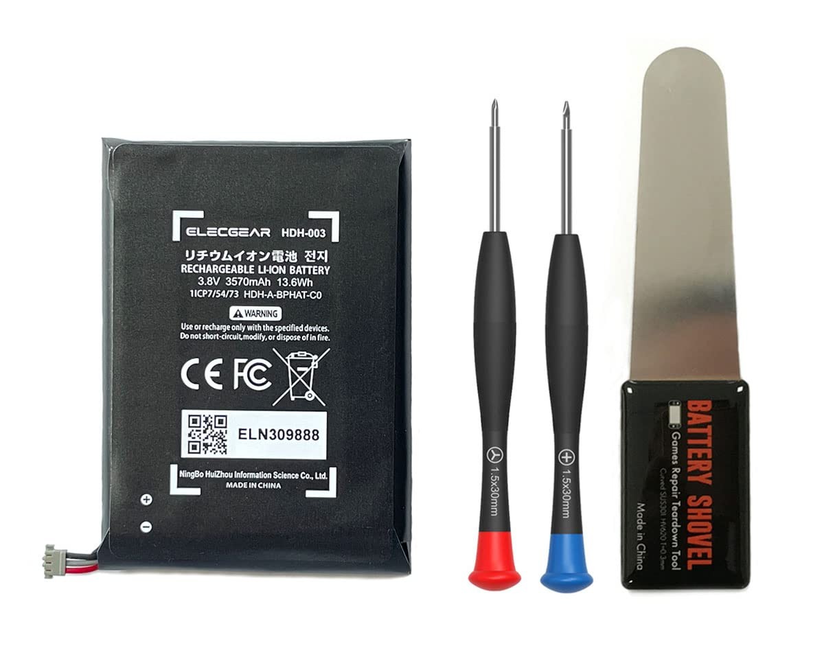 ElecGear 1 x Replacement Battery for Nintendo 1x HDH-003 Switch Lite