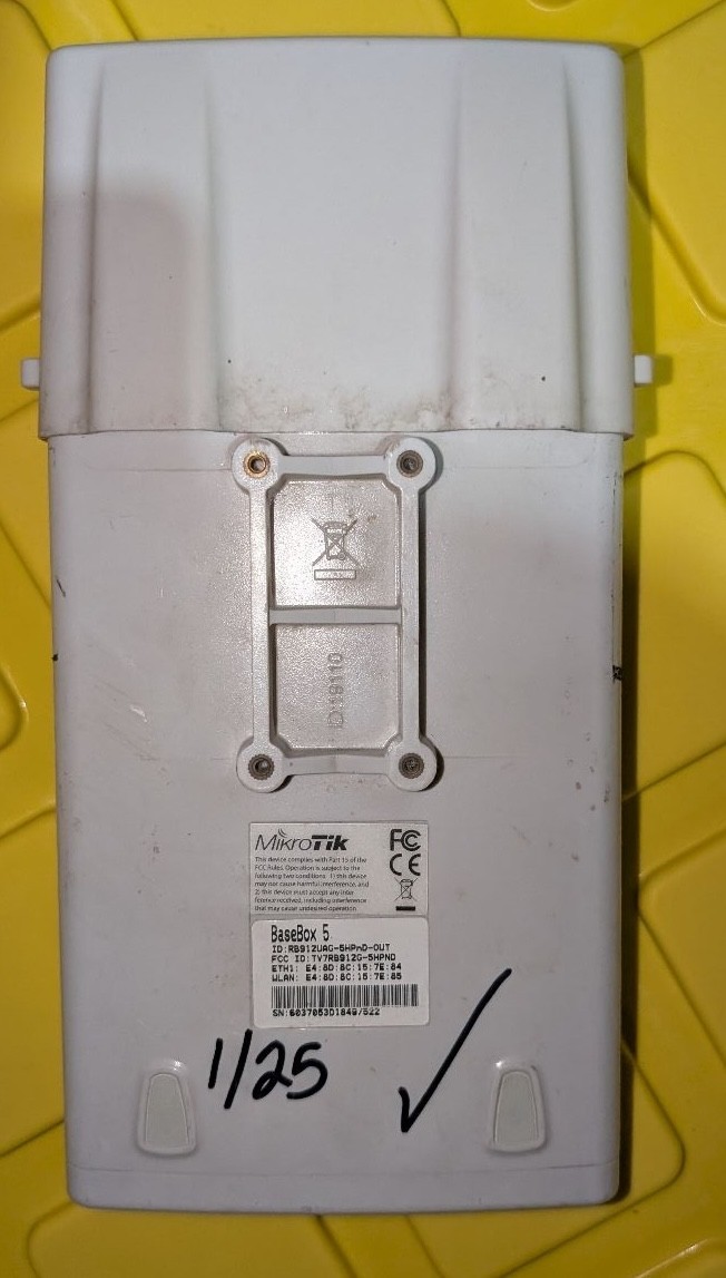 Mikrotik Basebox 5 - working - tested - FREE SHIPPING