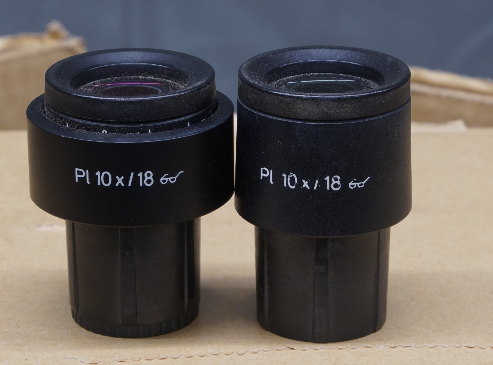 Zeiss 10X/18 Eyepieces - Lot Of 2 (R16)