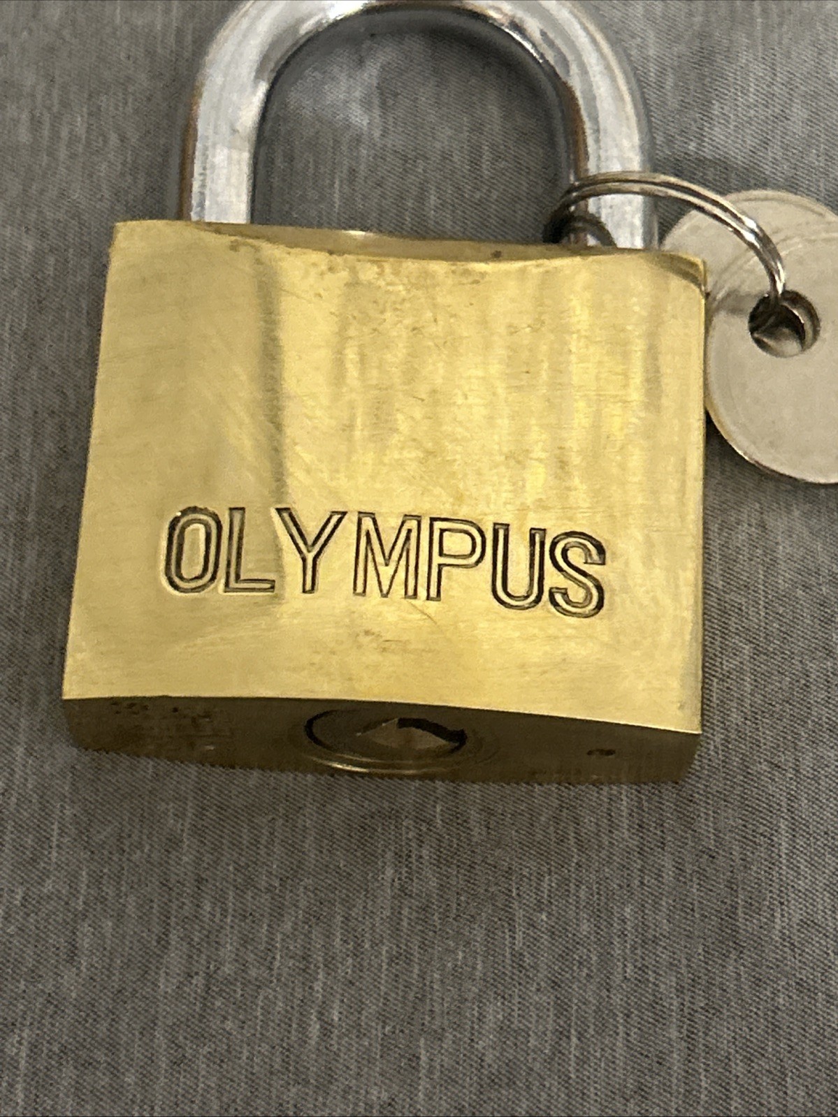 50mm Olympus Padlocks Each Keyed Different 3keys To Each Lock Never Used