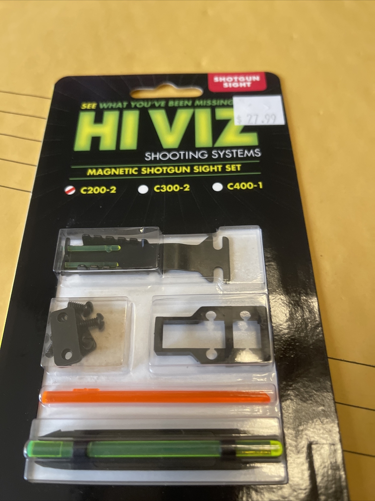 HIVIZ Ultra Narrow Mag Shotgun Front/Rear Shotgun Rib 11/64 to 17/64 ( 349 )