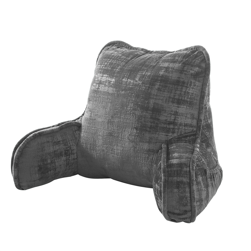 Multi Velvet Backrest Pillow Bed Cushion Support Reading Back Rest Arms Chair