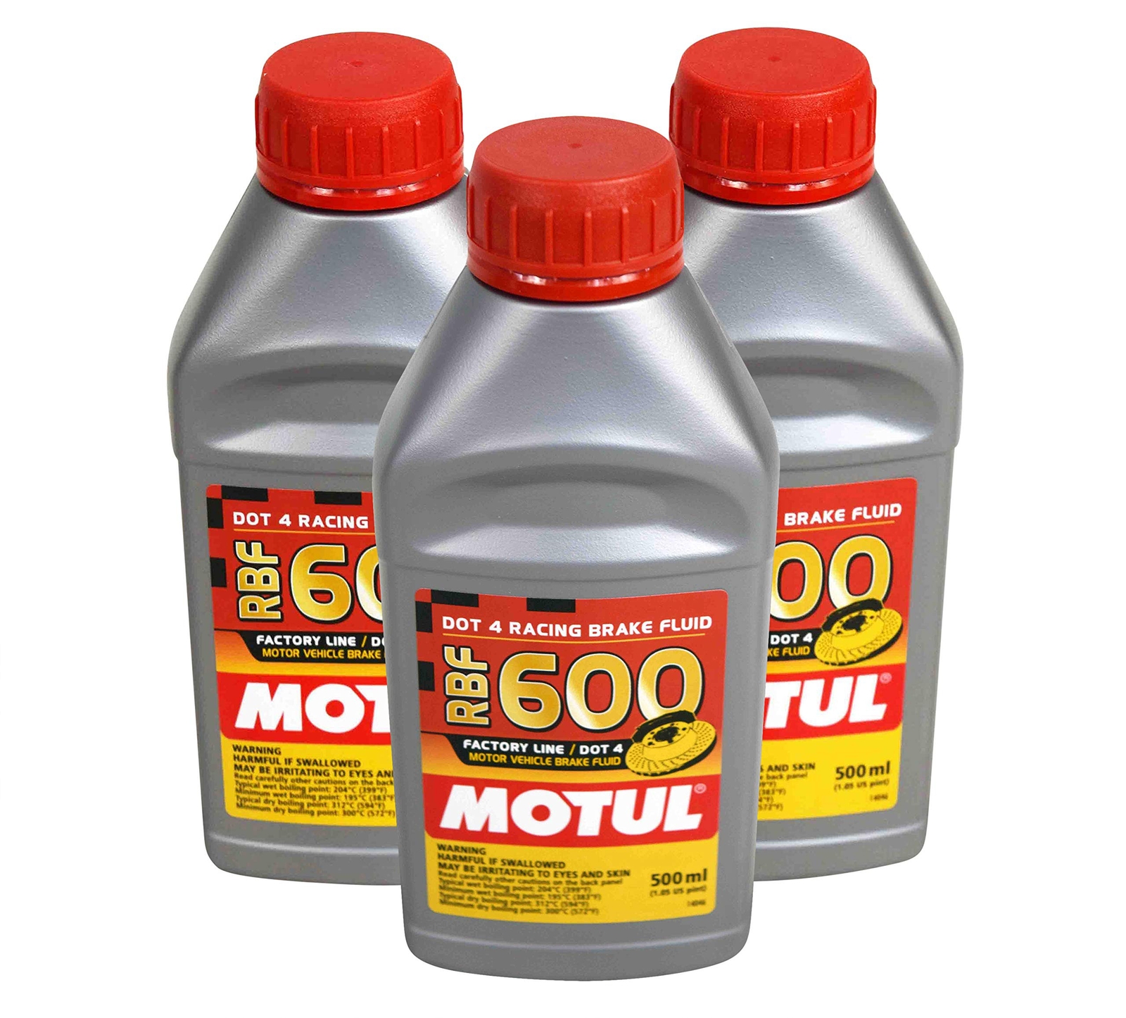 Motul MTL100949 8068HL RBF 600 Factory Line Dot-4 100 Percent Synthetic Racin...