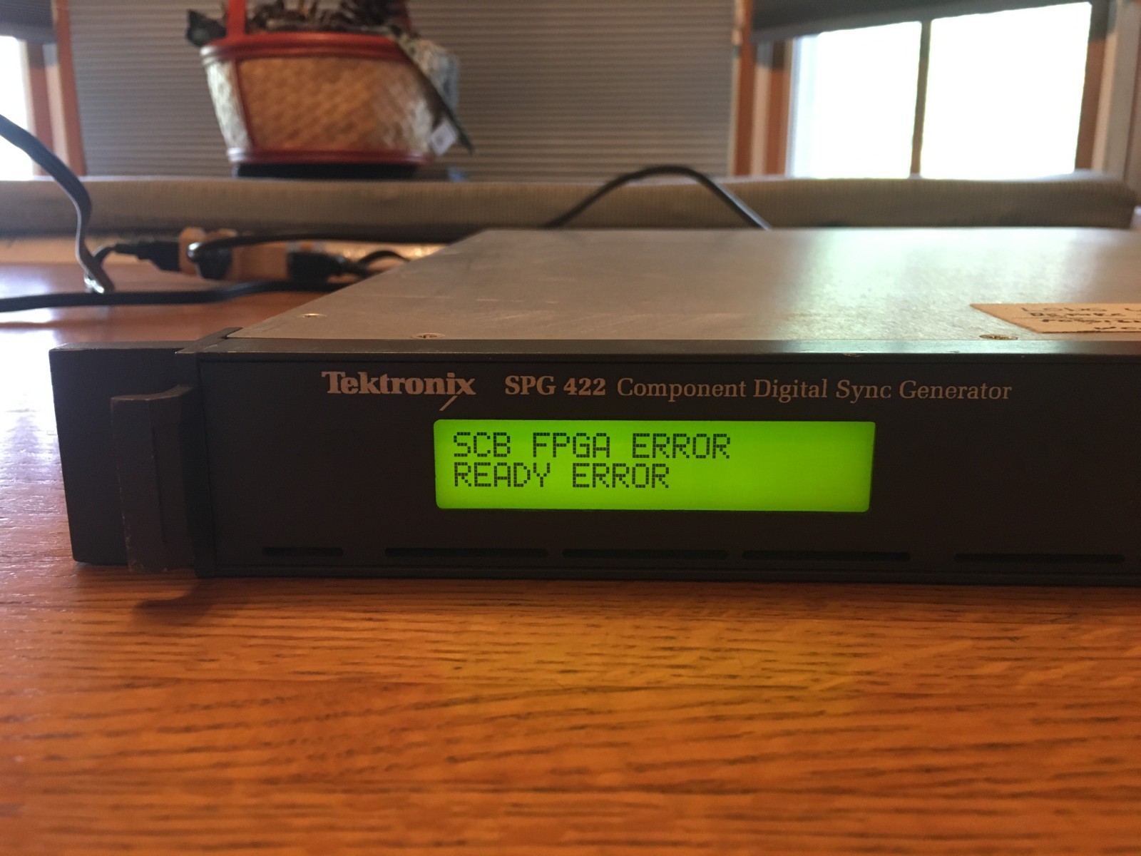 Tektronix SPG 422 Component Digital Sync Generator