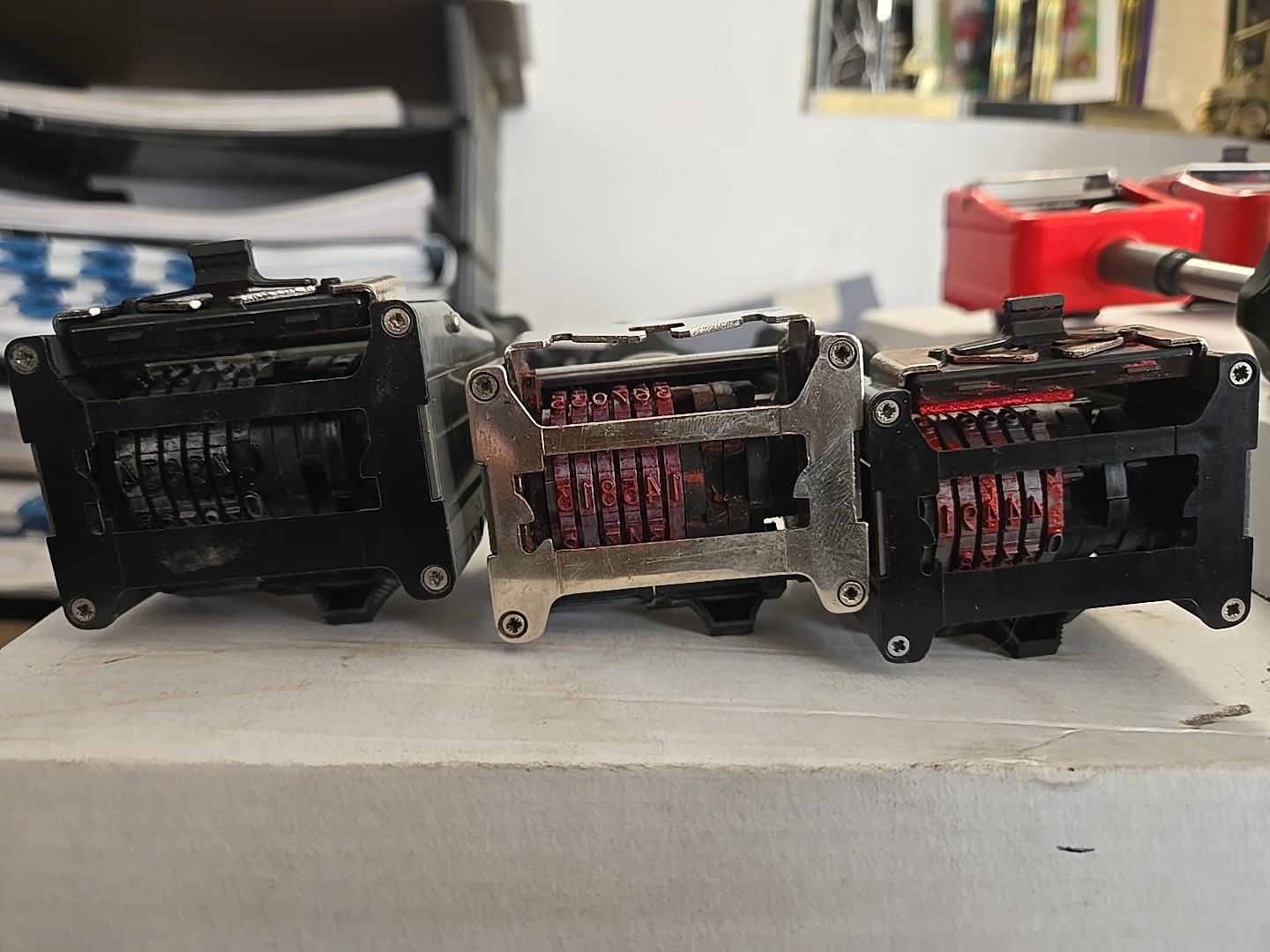 Rollem Numbering Head, 5 Available, Tested Working!! Selling 1 Per Each.
