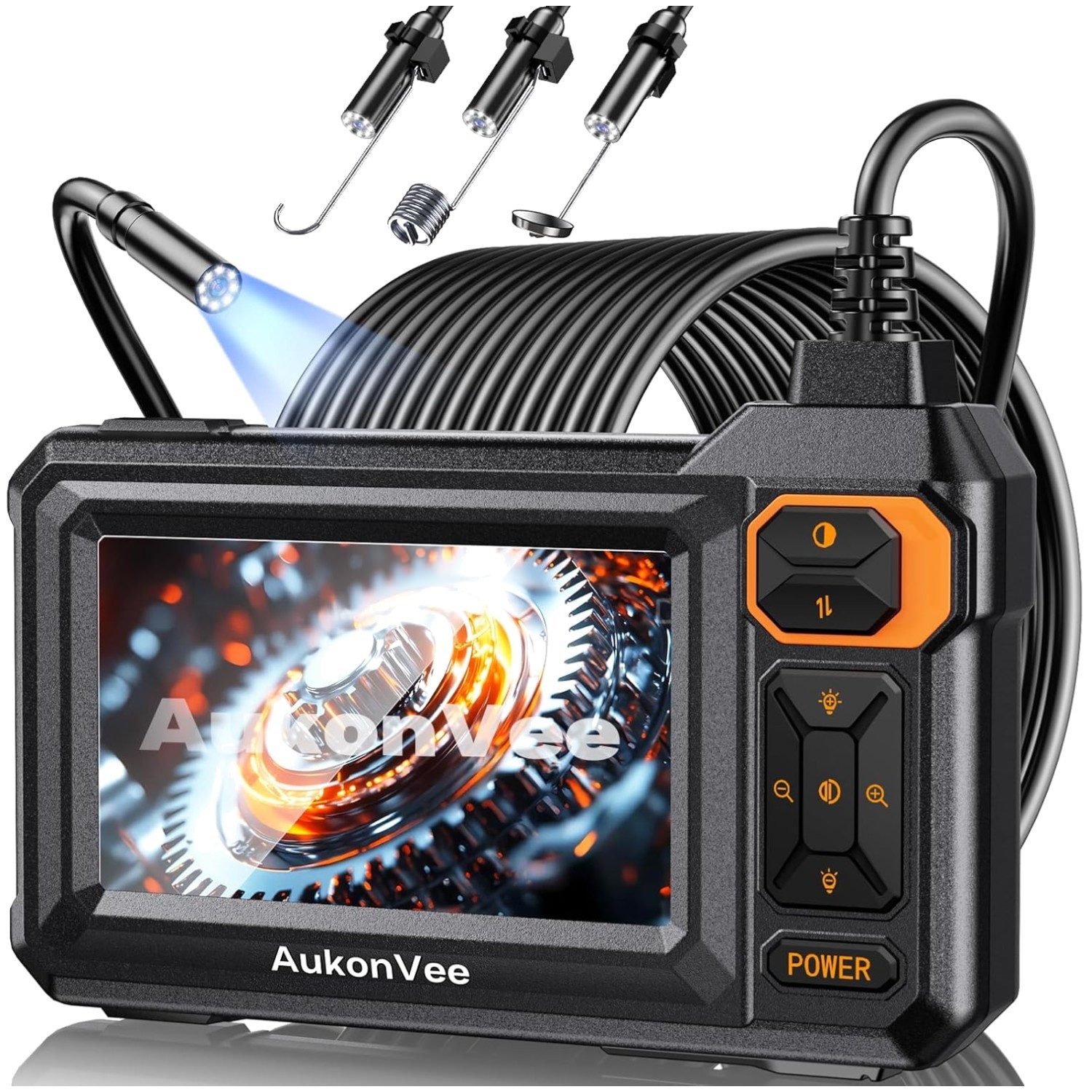 High-Resolution Inspection Camera for Mechanics