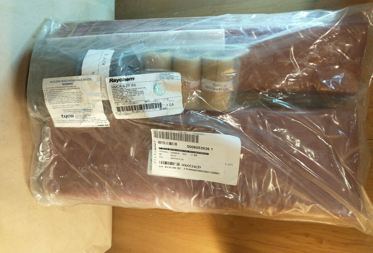 Raychem NMCK-8-2Y Nuclear Motor Connection Kit, WYE Type - Fast Shipping