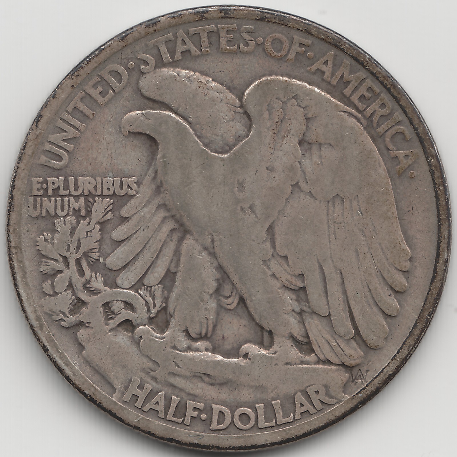 1919 Walking Liberty Half Dollar, VG