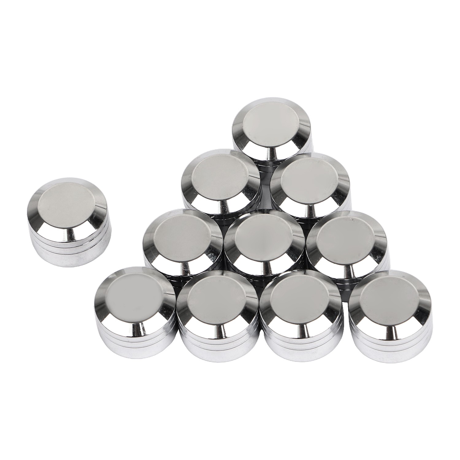 Chrome CNC Engine Topper Bolt Covers For Harley Blackline Softail Springer FXS