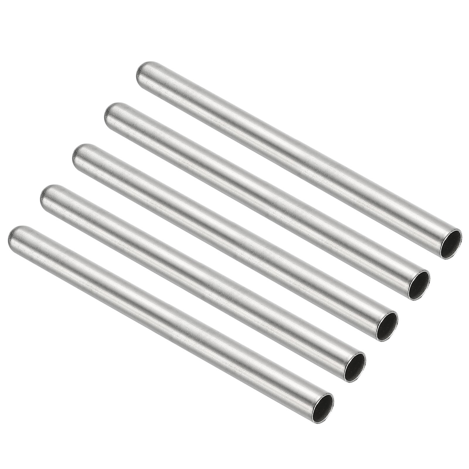 Thermowell Pipe Immersion Well 1/4" ID 9/32" OD 4" Stainless Steel 304 5pcs